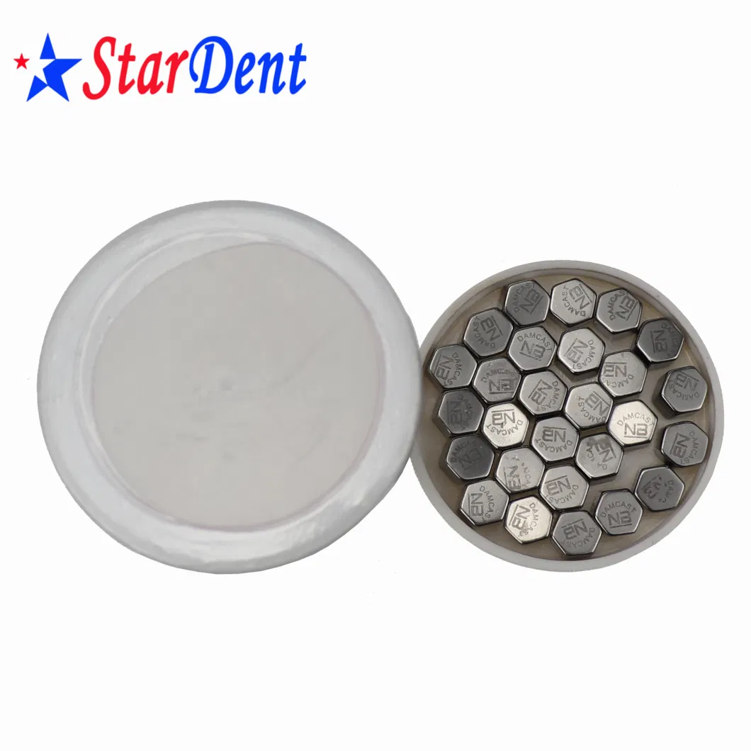 Dental Damcast Nb Ceramic Alloy Nickel-Chrome with Beryllium