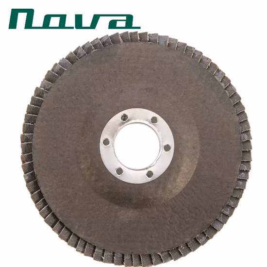 40 60 80120 Grit Flap Moagem Polimento para Metal Inoxidável Inox