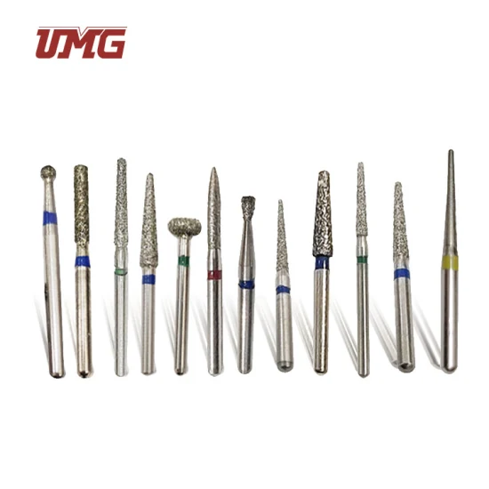 Fabricante dental instrumentos de moagem dentária Dental Diamond Burs