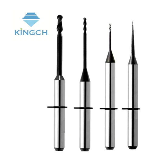 Burs dentais diamante laboratório dental burs cad/cam fresagem bur zircônia cerâmica fresagem bur